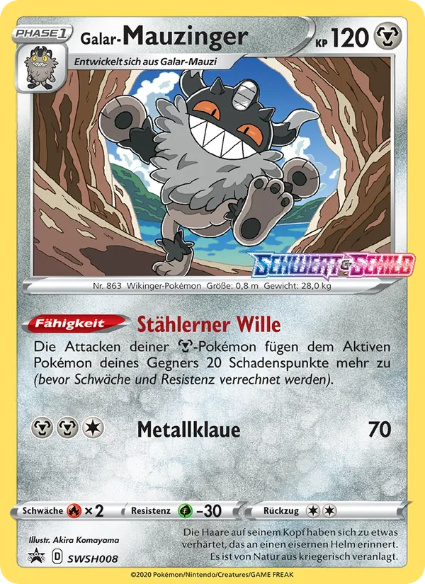 Galar-Mauzinger, SCSC Promokarten SWSH008