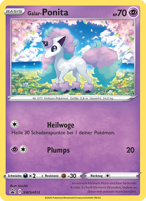 Galar-Ponita, SCSC Promokarten SWSH013