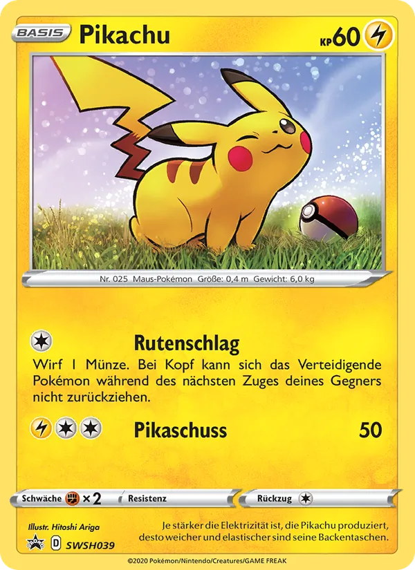 Pikachu, SCSC Promokarten SWSH039