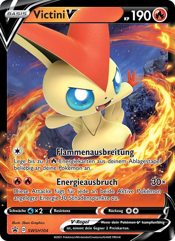Victini V, SCSC Promokarten SWSH104