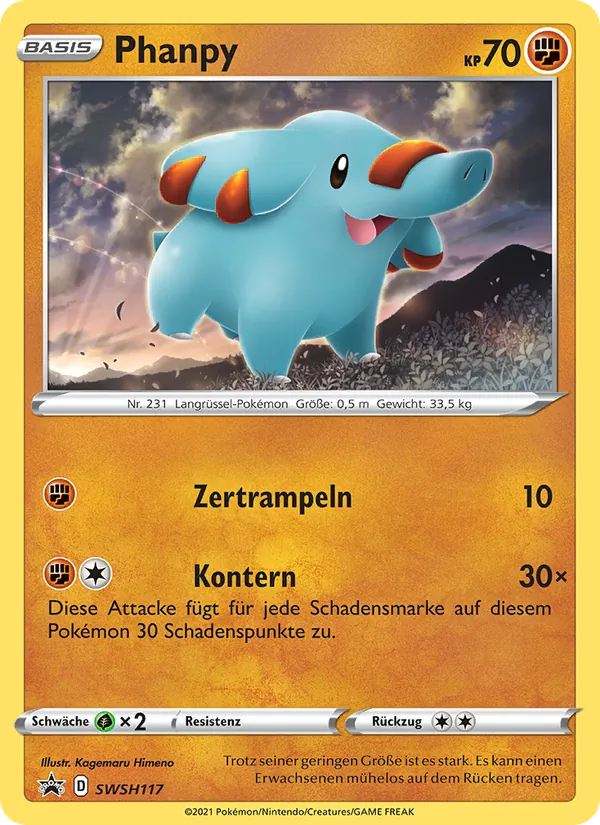 Phanpy, SCSC Promokarten SWSH117