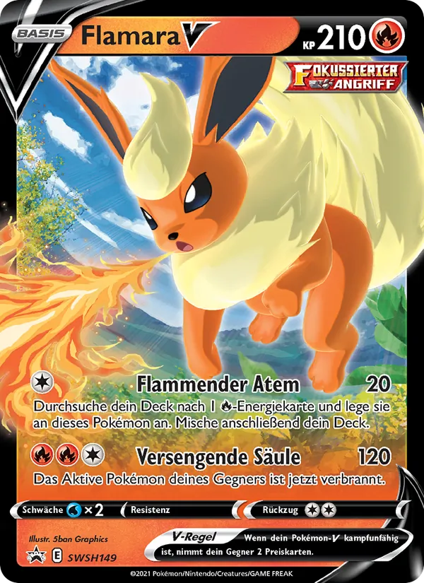 Flamara V, SCSC Promokarten SWSH149