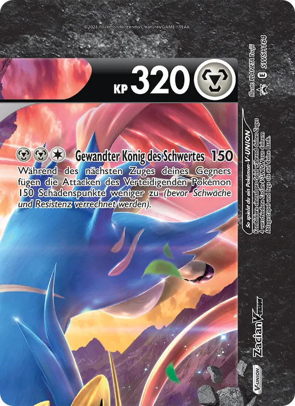 Zacian V-UNION, SCSC Promokarten SWSH164