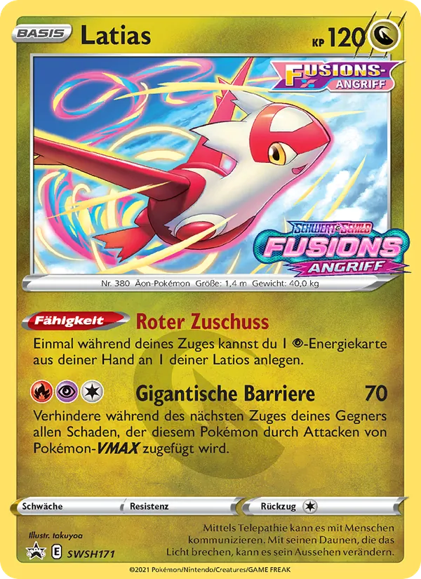 Latias, SCSC Promokarten SWSH171