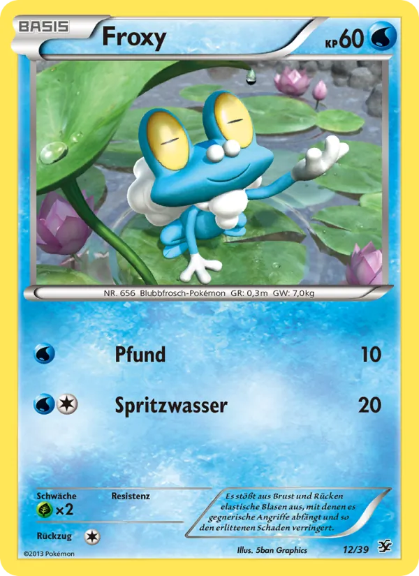 Froxy, Willkommen in Kalos 12