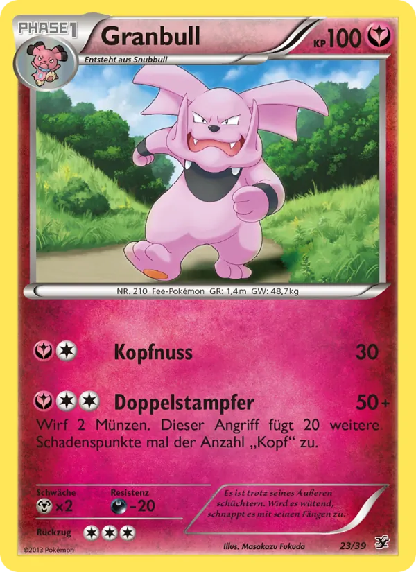 Granbull, Willkommen in Kalos 23