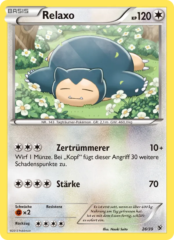 Relaxo, Willkommen in Kalos 26