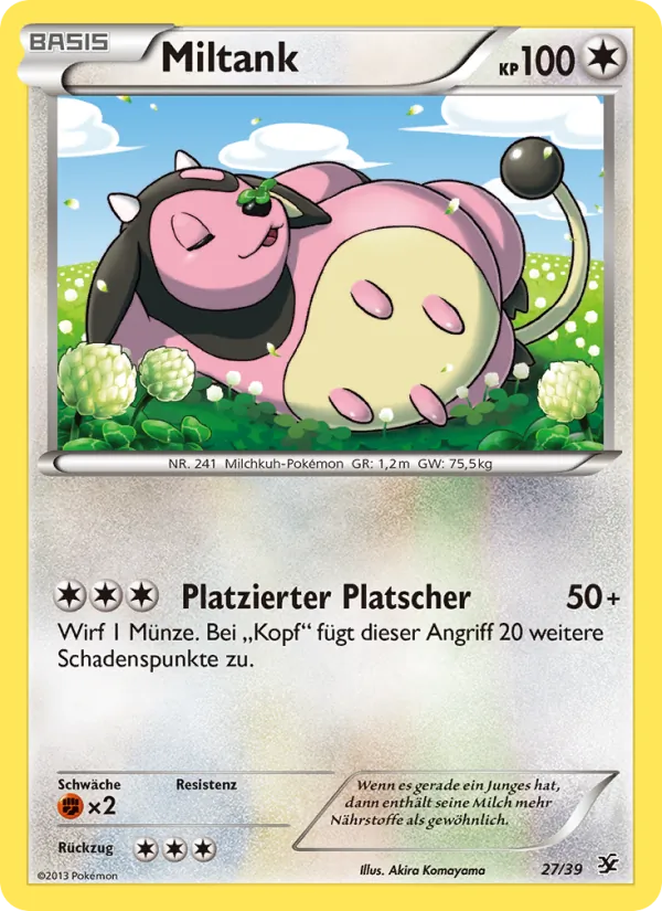 Miltank, Willkommen in Kalos 27