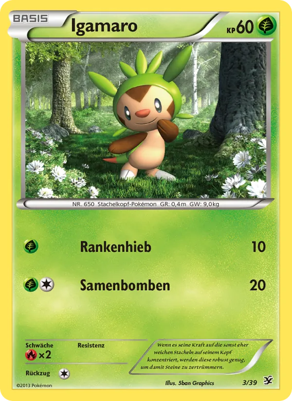Igamaro, Willkommen in Kalos 3