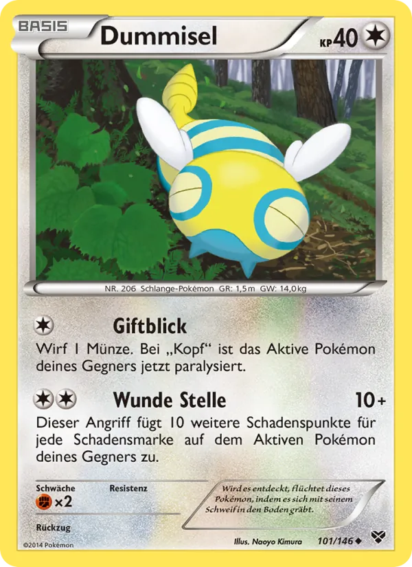 Dummisel, XY 101