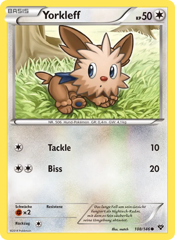 Yorkleff, XY 108
