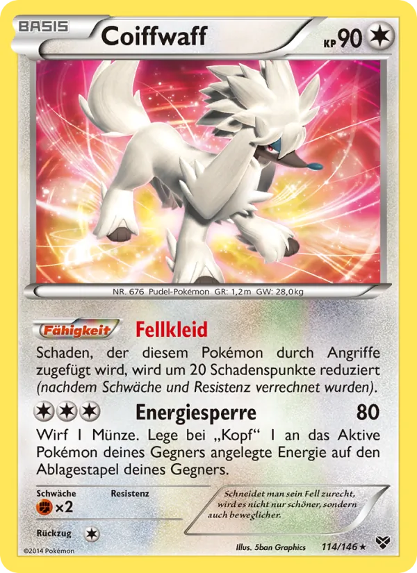 Coiffwaff, XY 114