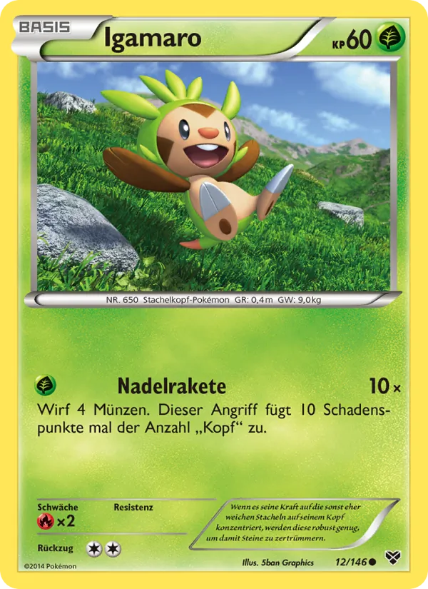 Igamaro, XY 12