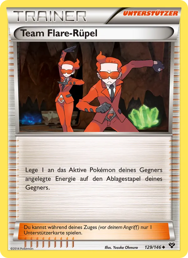 Team Flare-Rüpel, XY 129