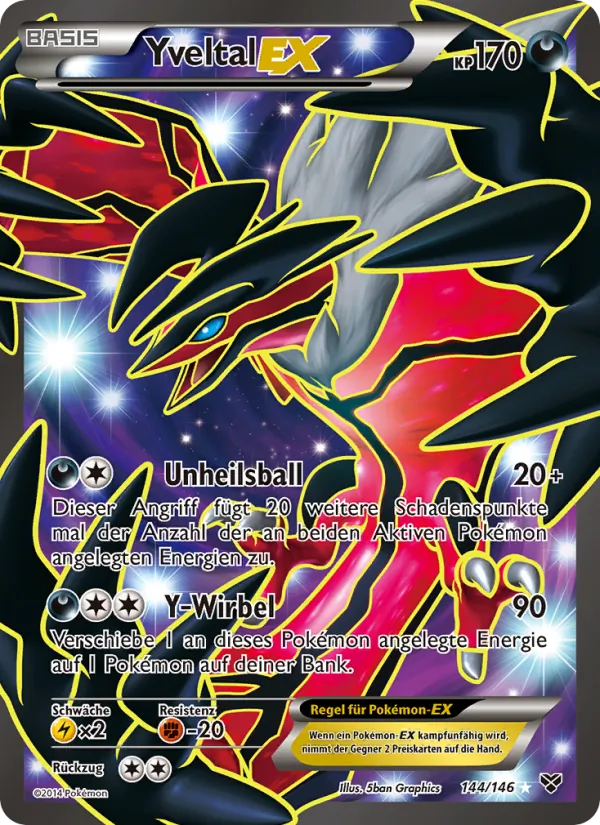 Yveltal EX, XY 144