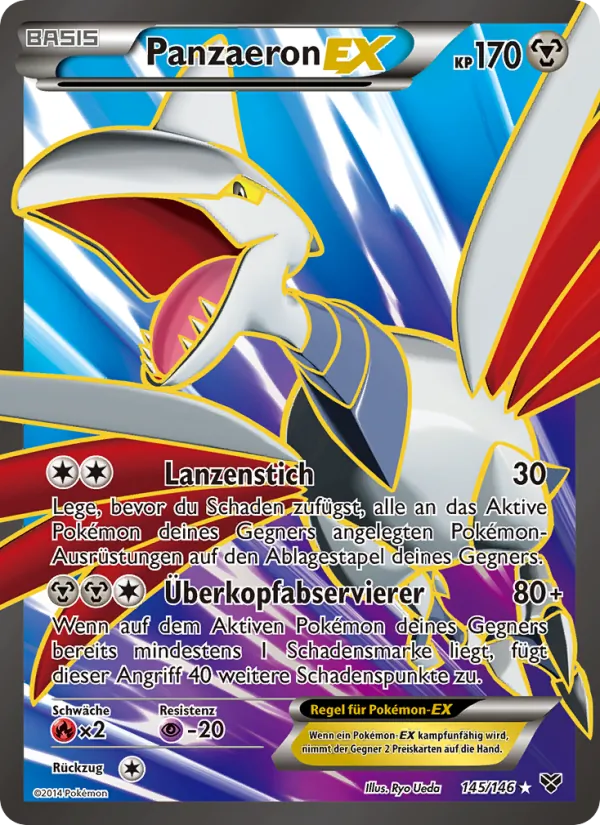 Panzaeron EX, XY 145