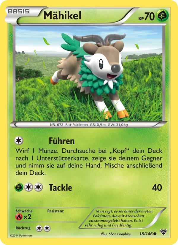 Mähikel, XY 18