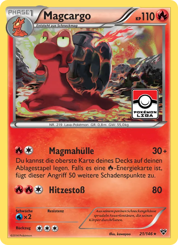 Magcargo, XY 21
