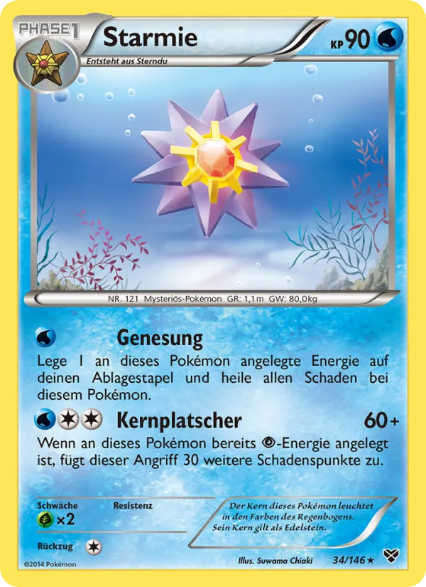 Starmie, XY 34