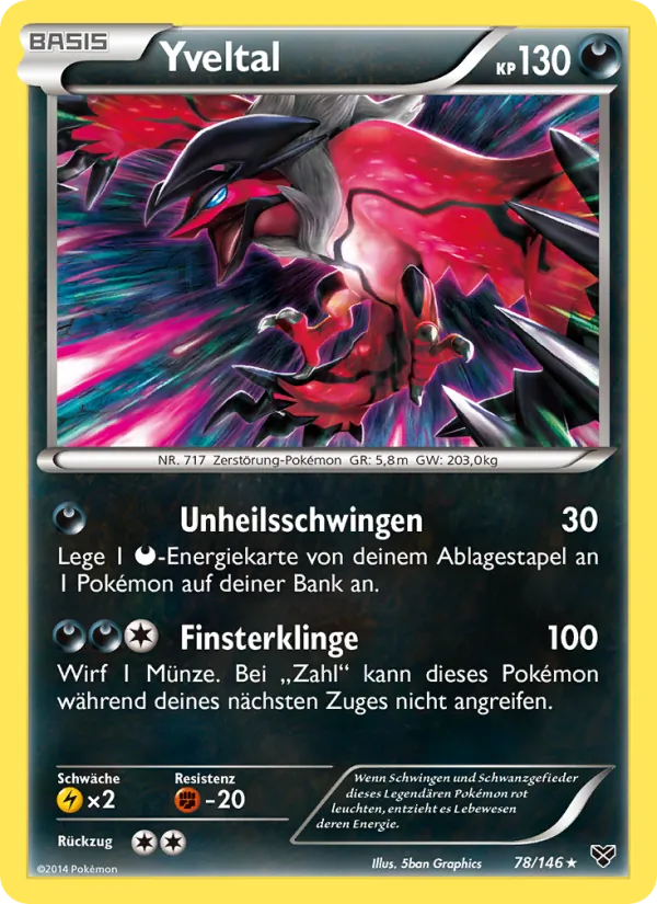 Yveltal, XY 78