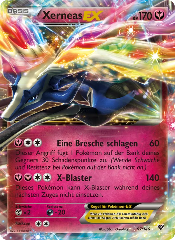 Xerneas EX, XY 97