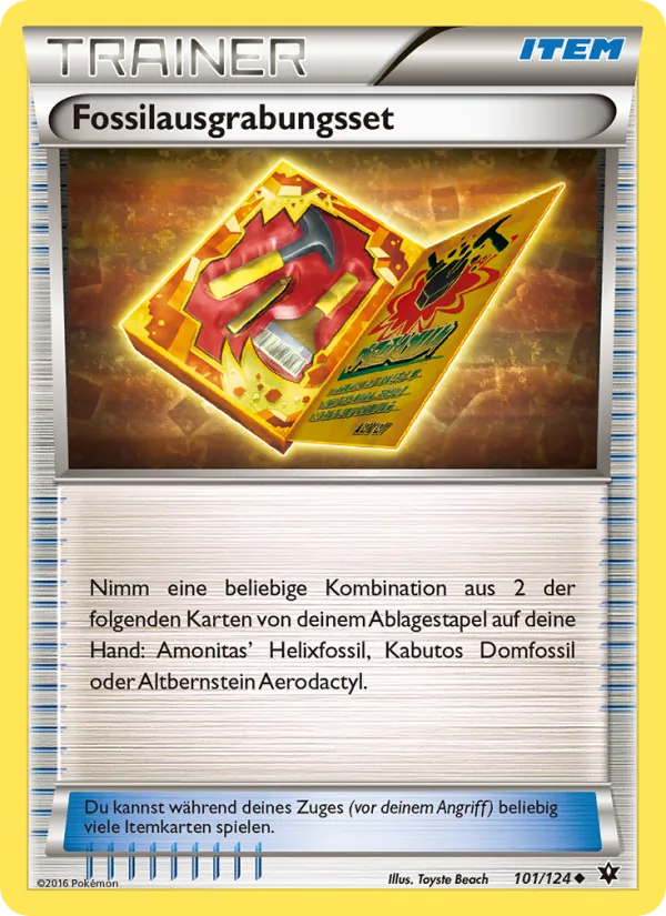 Fossilausgrabungsset, Schicksalsschmiede 101