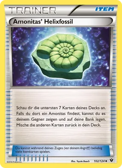 Amonitas Helixfossil