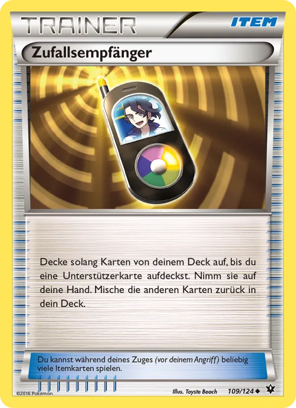Zufallsempfänger, Schicksalsschmiede 109