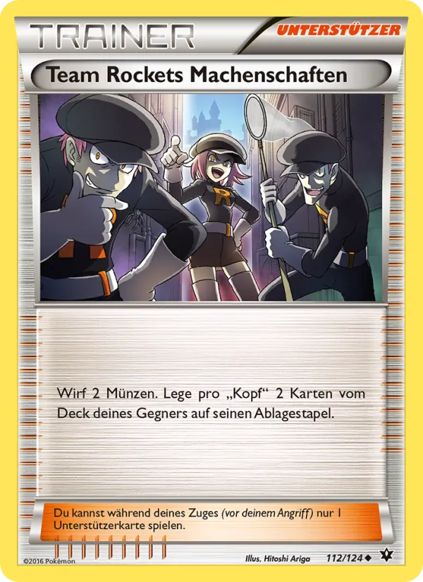 Team Rockets Machenschaften, Schicksalsschmiede 112