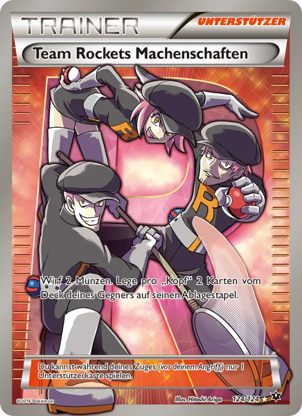 Team Rockets Machenschaften, Schicksalsschmiede 124