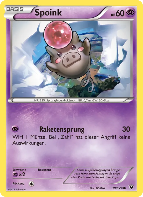 Spoink, Schicksalsschmiede 30