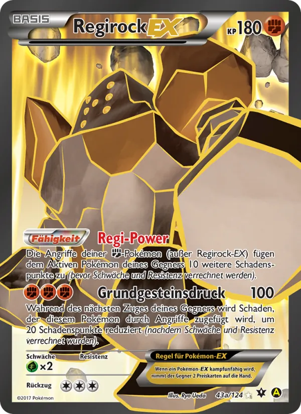 Regirock EX, Schicksalsschmiede 43a