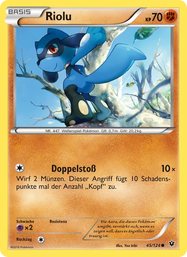 Riolu, Schicksalsschmiede 45