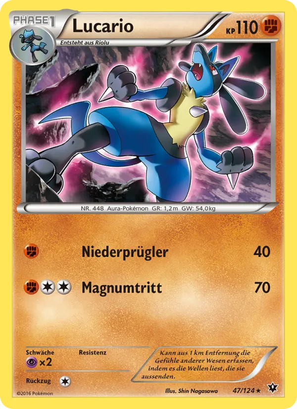 Lucario, Schicksalsschmiede 47