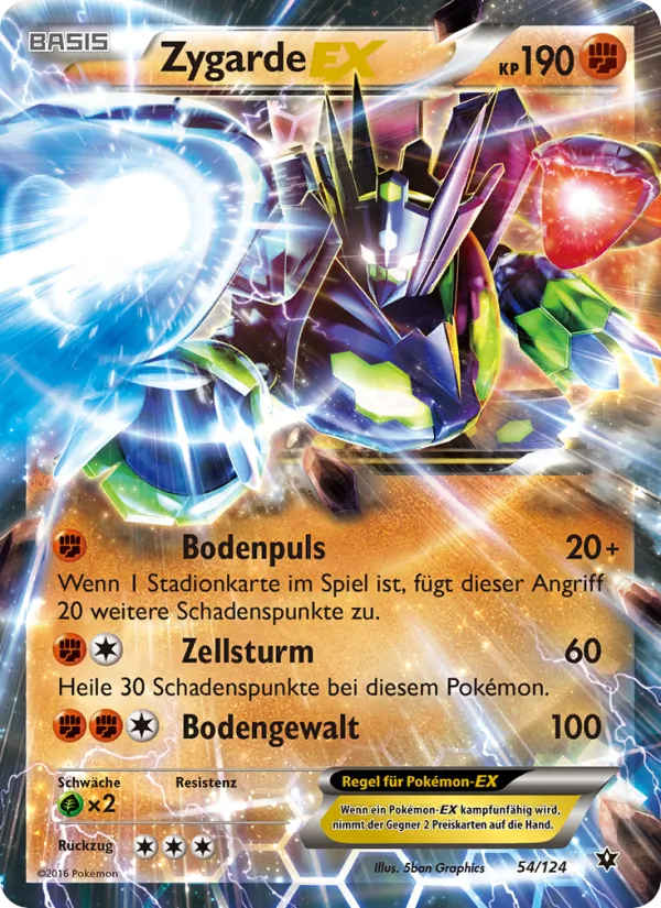 Zygarde EX, Schicksalsschmiede 54