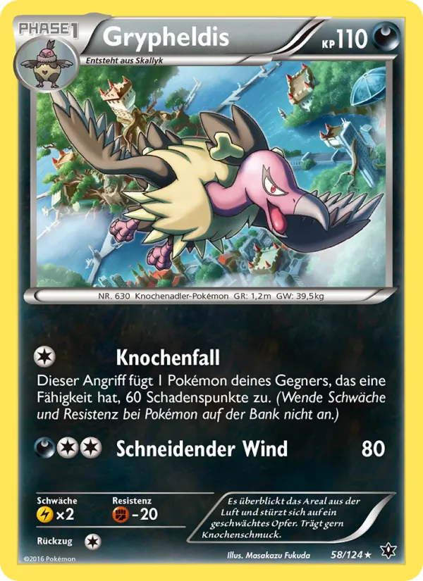 Grypheldis, Schicksalsschmiede 58