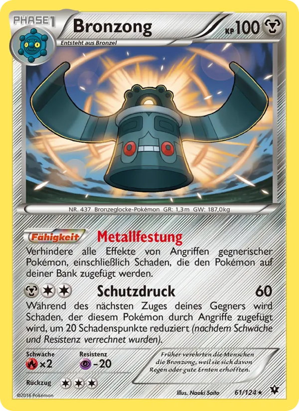 Bronzong, Schicksalsschmiede 61