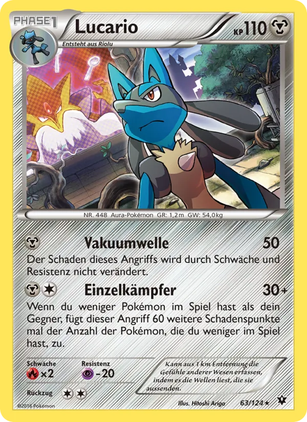 Lucario, Schicksalsschmiede 63