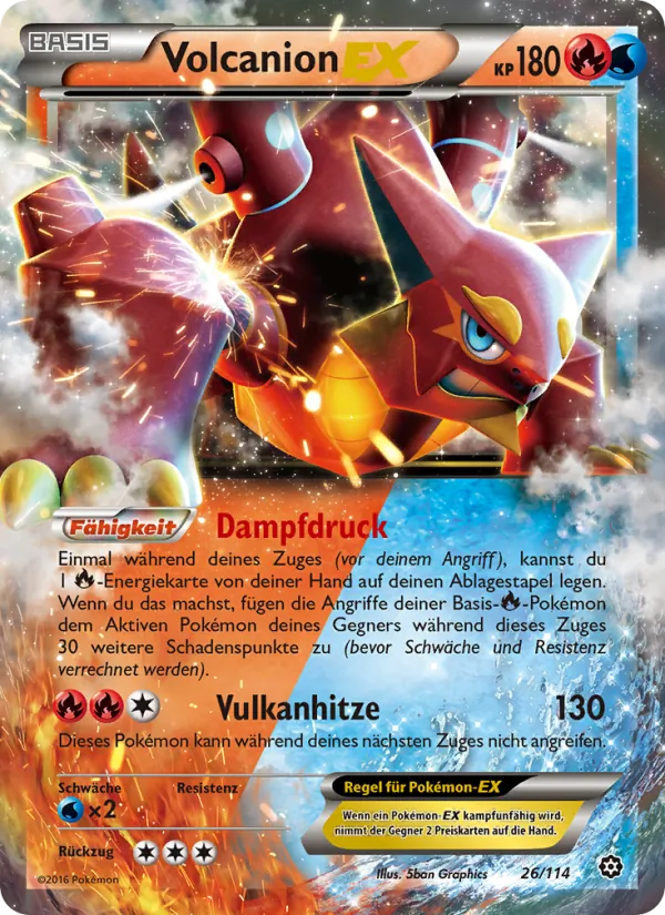 Volcanion EX, Dampfkessel 26