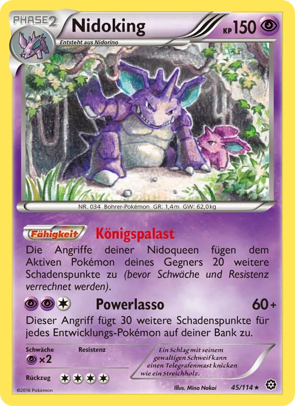 Nidoking, Dampfkessel 45