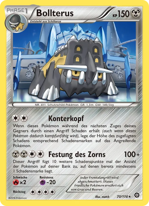 Bollterus, Dampfkessel 70