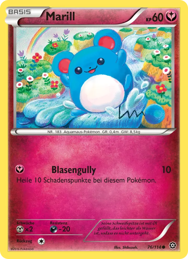 Marill, Dampfkessel 76