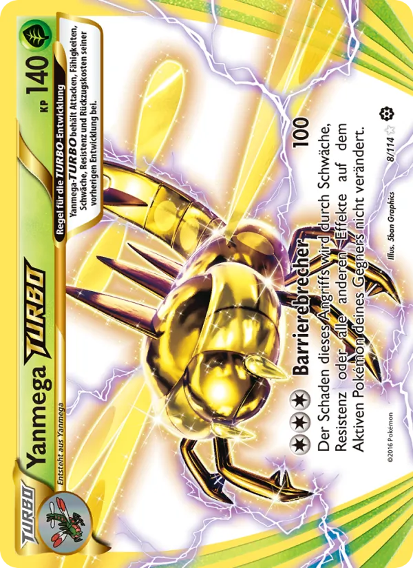Yanmega-TURBO, Dampfkessel 8