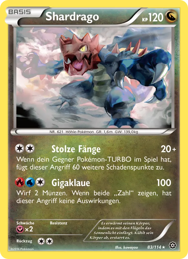 Shardrago, Dampfkessel 83