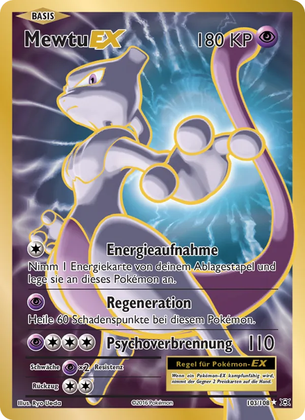 Mewtu EX, Evolution 103