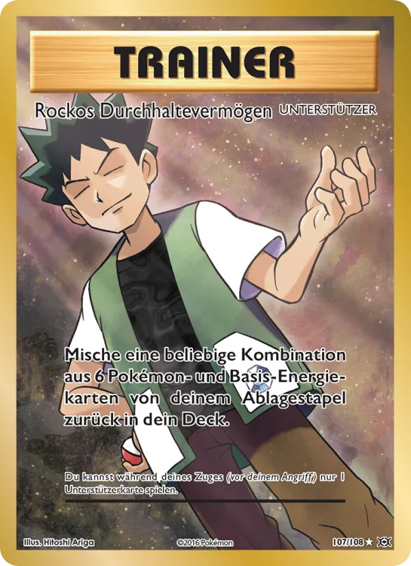 Rockos Durchhaltevermögen, Evolution 107