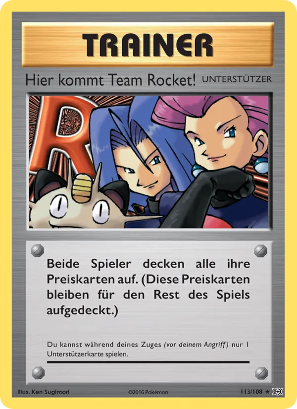 Hier kommt Team Rocket!, Evolution 113