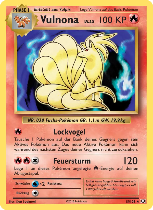 Vulnona, Evolution 15