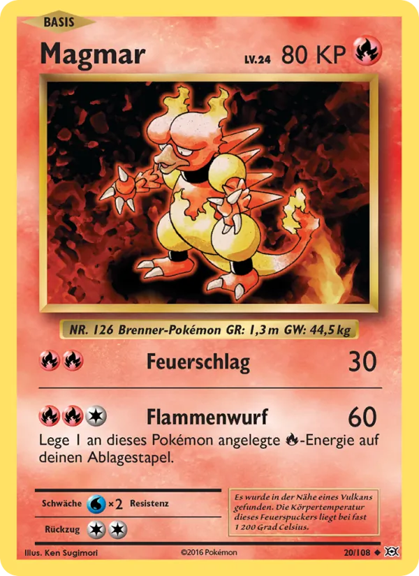 Magmar, Evolution 20