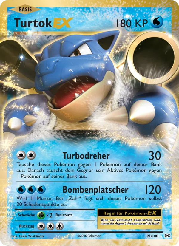 Turtok EX, Evolution 21